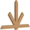 Ekena Millwork Kennewick Timber Gable Bracket, Western Red Cedar, 72"W x 48"H x 3 1/2"D x 5 1/2"F, 16/12 Pitch GBW072X48X0406KEN00SWR - alternate 3
